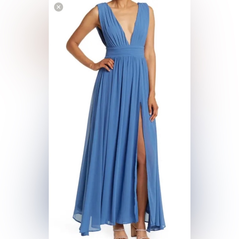 Love By Design Deep Blue Maxi Dress